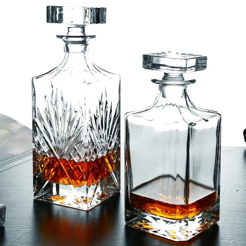 Kristallen Whiskey Decanter Luxe Karaf voor Whisky en Wijn