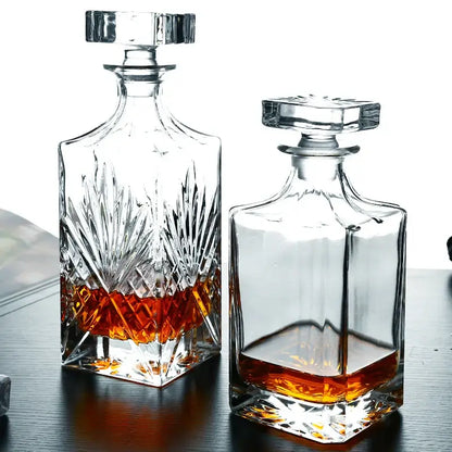 Kristallen Whiskey Decanter Luxe Karaf voor Whisky en Wijn
