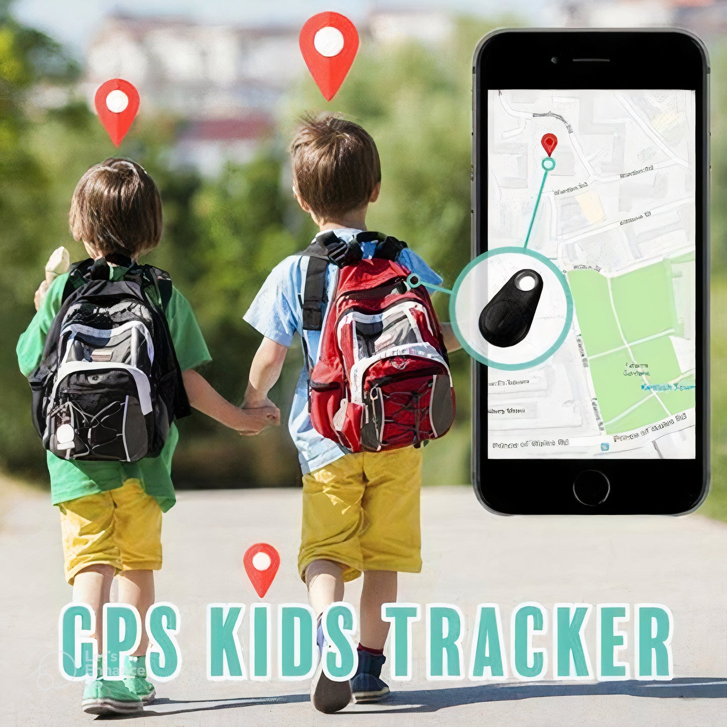 GPS Tracker Mini Slim Real-Time Volgsysteem voor Auto en Fiets