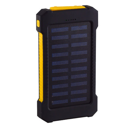 Waterdichte Powerbank Zonne-Energie met LED-Lader voor Fiets en Kampen