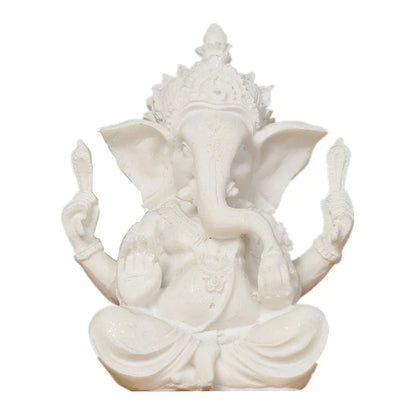 Hindoe Ganesha Beeld Olifant God Figuur voor Huisdecoratie - Velinix