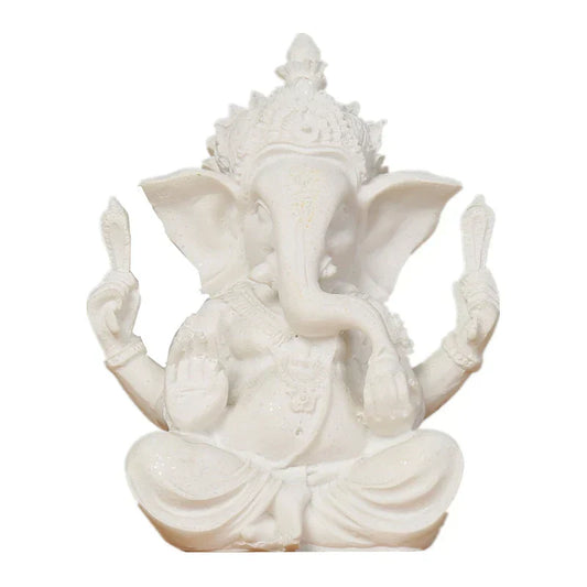 Hindoe Ganesha Beeld Olifant God Figuur voor Huisdecoratie - Velinix