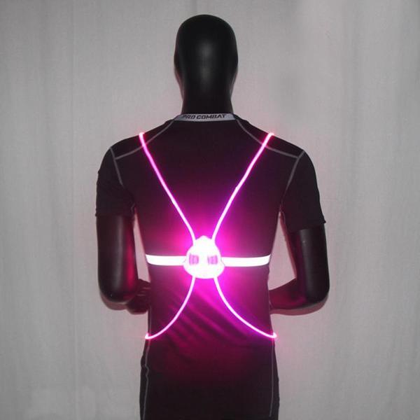 Veiligheidsvest LED Reflecterend Lichtgewicht en Comfortabel