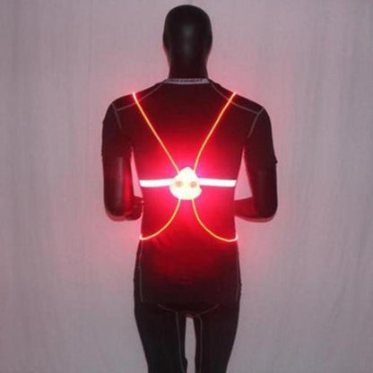 Veiligheidsvest LED Reflecterend Lichtgewicht en Comfortabel