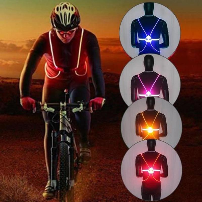 Veiligheidsvest LED Reflecterend Lichtgewicht en Comfortabel