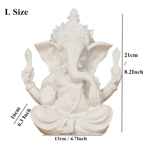 Hindoe Ganesha Beeld Olifant God Figuur voor Huisdecoratie