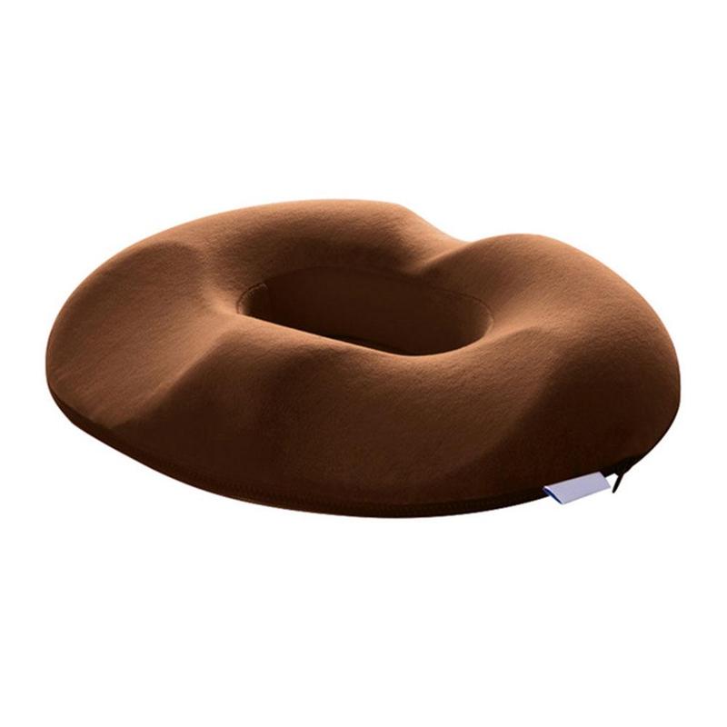 Zitkussen Memoryschuim Donutvorm voor Rugpijn Verlichting