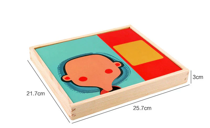 Magnetische Puzzel 3D Bouwspeelgoed voor Kinderen