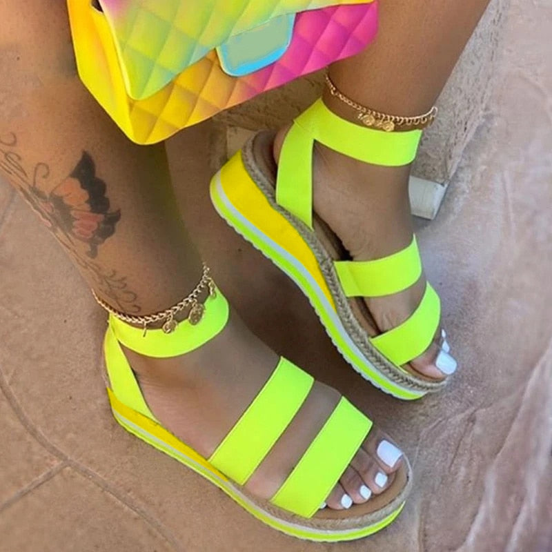 Vrouwen Sandalen met Riempjes Zomer