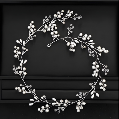Valentijnsdag Haarsieraad met Parels Elegant Haarclip