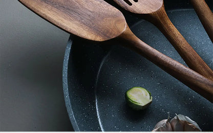 Teak Keukenset 7-Delig Elegante Houten Keukenaccessoires