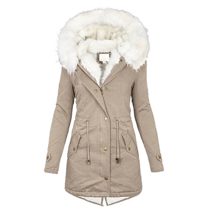 Vrouwen Winterjas Stijlvol Warm en Waterdicht