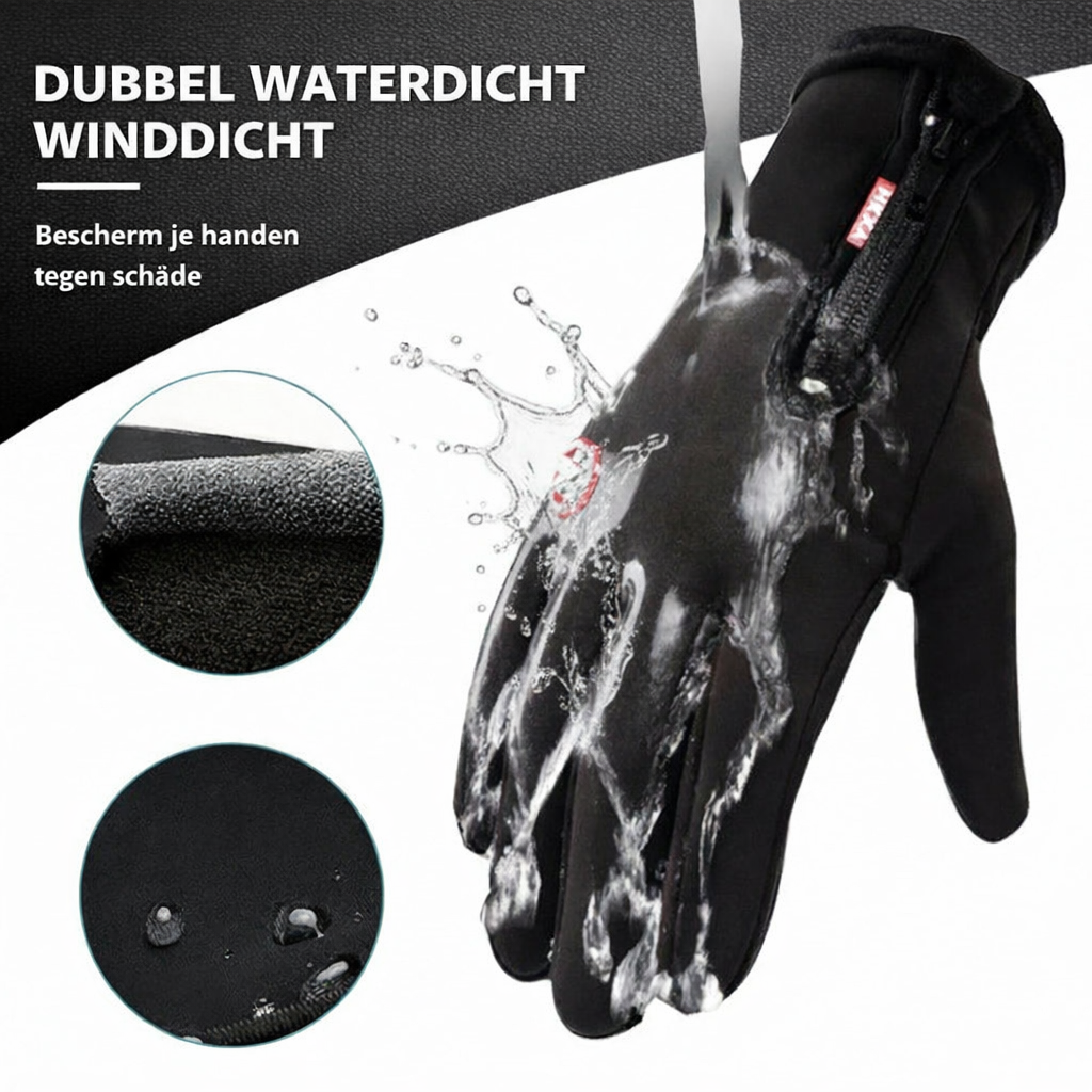 Winter Handschoenen Verwarmd met Touchscreen Functie