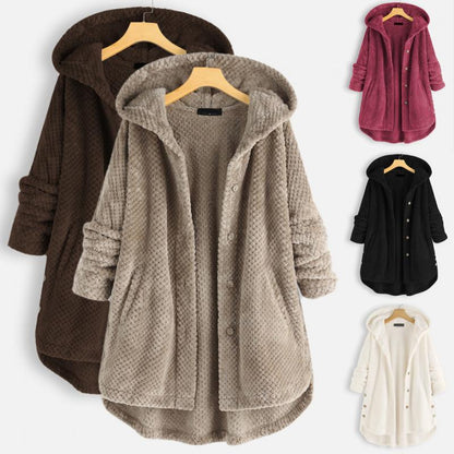 Fleecejas Met Capuchon - Elegant Snit voor Vrouw en Man