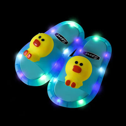 Grappige Lichtgevende Slippers voor Dames en Heren
