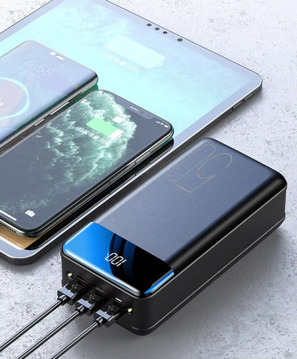 Krachtige 50000mAh Power Bank Super Snelle Oplader voor Telefoon en Laptop