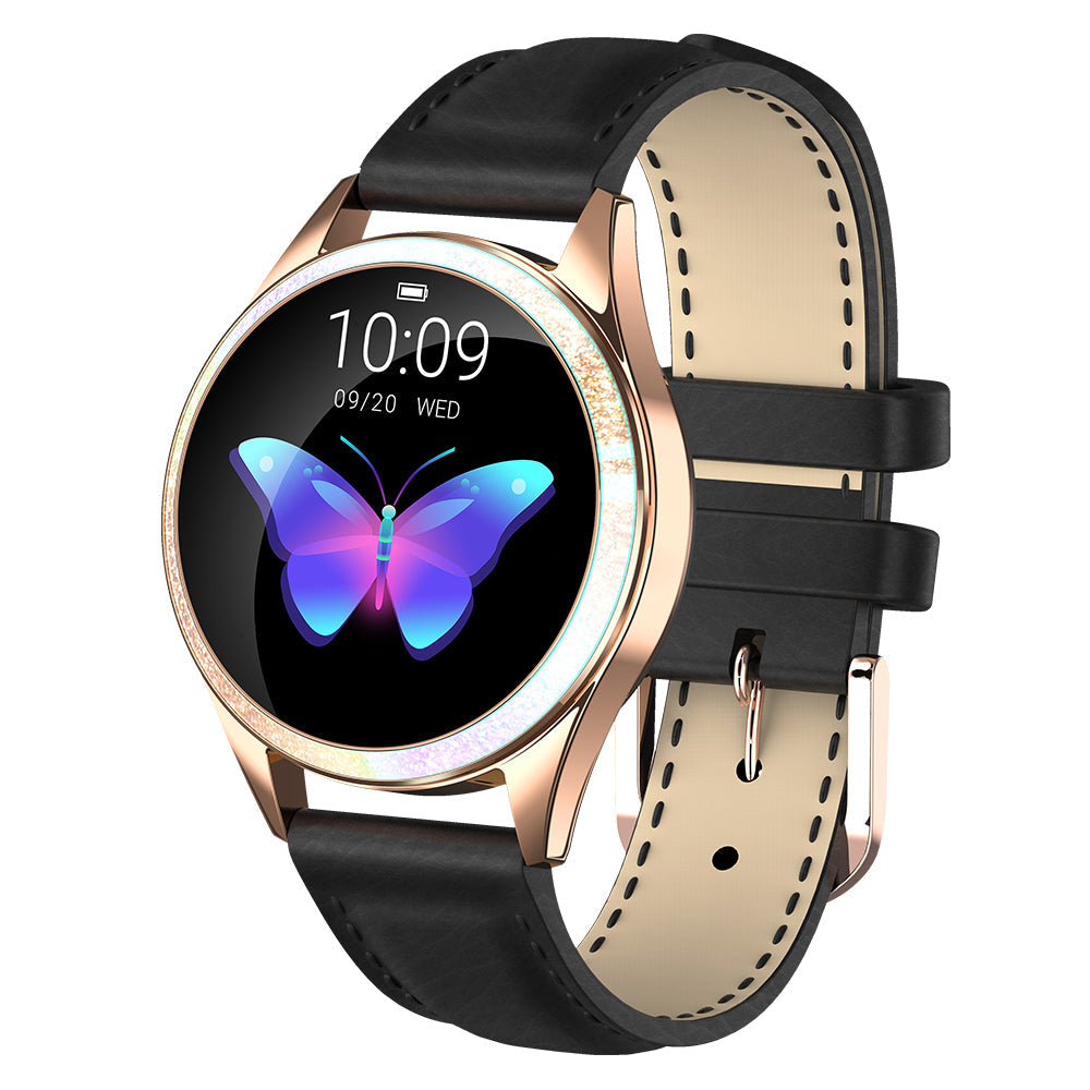 Dames Smartwatch Roestvrij Staal Stijlvol met Hartslagmeter