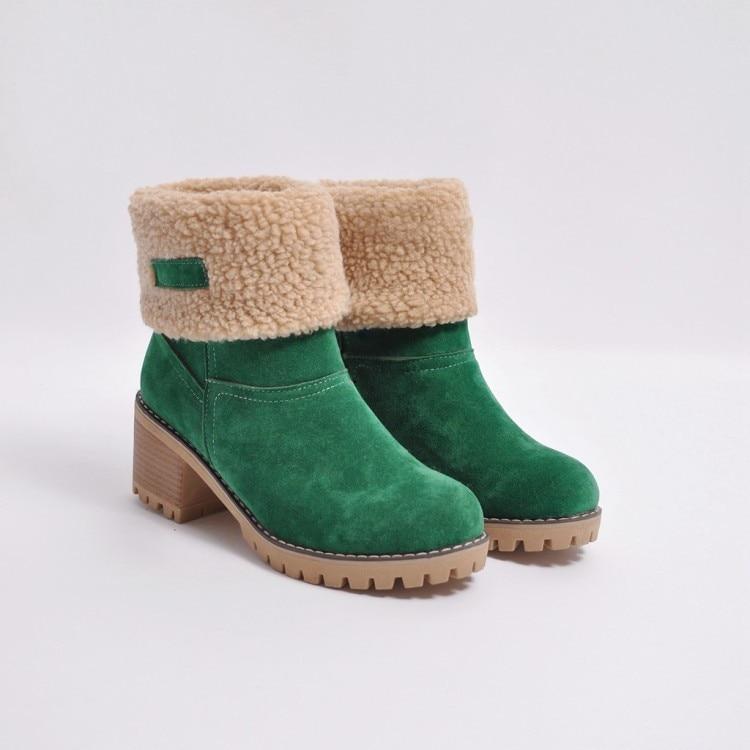 Sneeuwlaarzen Warm en Comfortabel met Kunstbont Voering