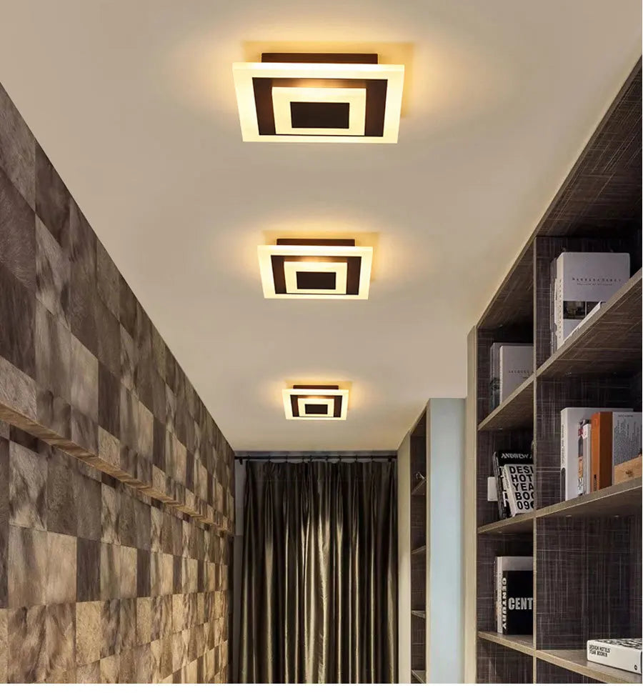 LED Plafondlamp Modern Geometrisch Design Dimbaar