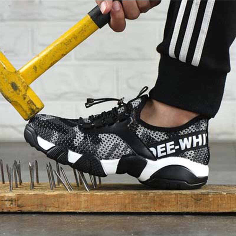 Veilige Werk Schoenen Moderne Stalen Neus