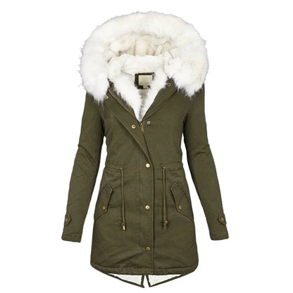Vrouwen Winterjas Stijlvol Warm en Waterdicht