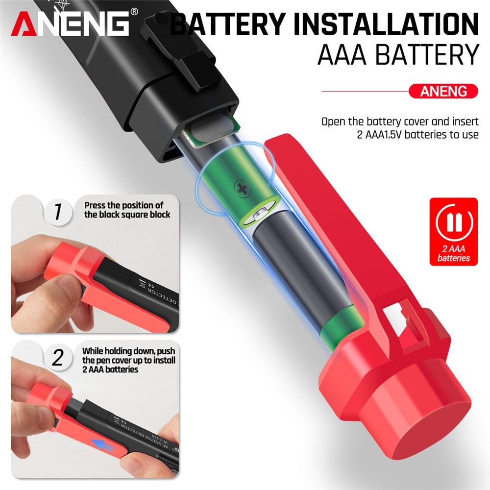 AC DC Spanningsdetector Pen voor Elektrische Veiligheid