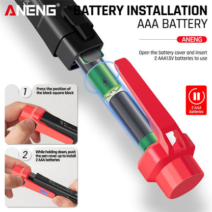 AC DC Spanningsdetector Pen voor Elektrische Veiligheid