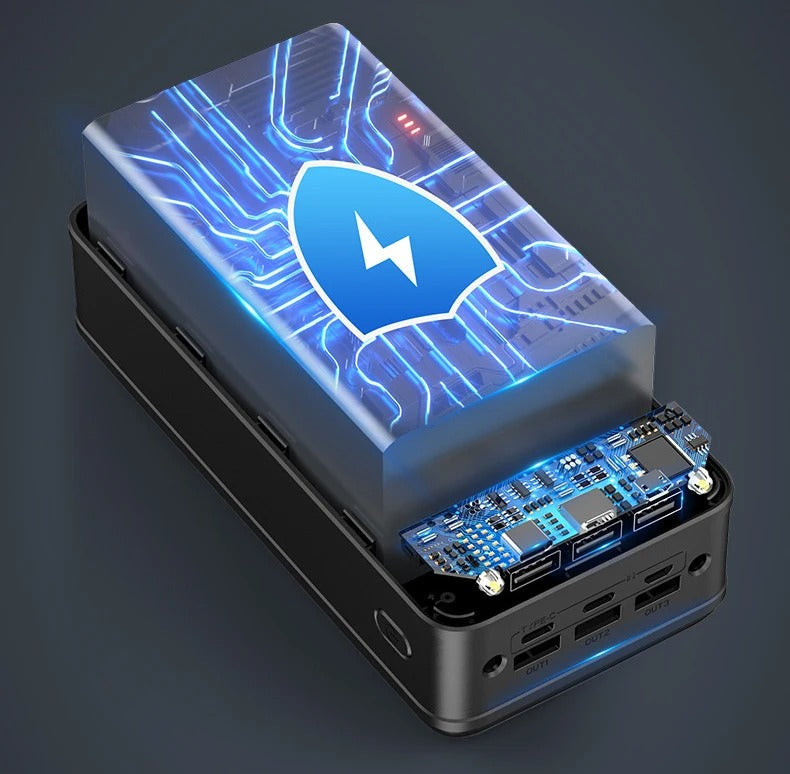 Krachtige 50000mAh Power Bank Super Snelle Oplader voor Telefoon en Laptop