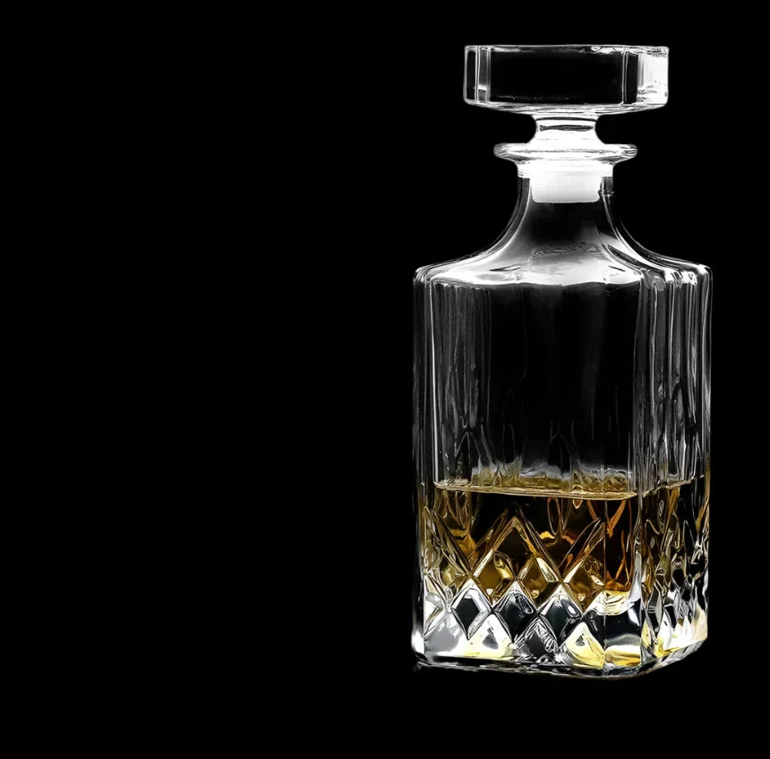 Kristallen Whiskey Decanter Luxe Karaf voor Whisky en Wijn