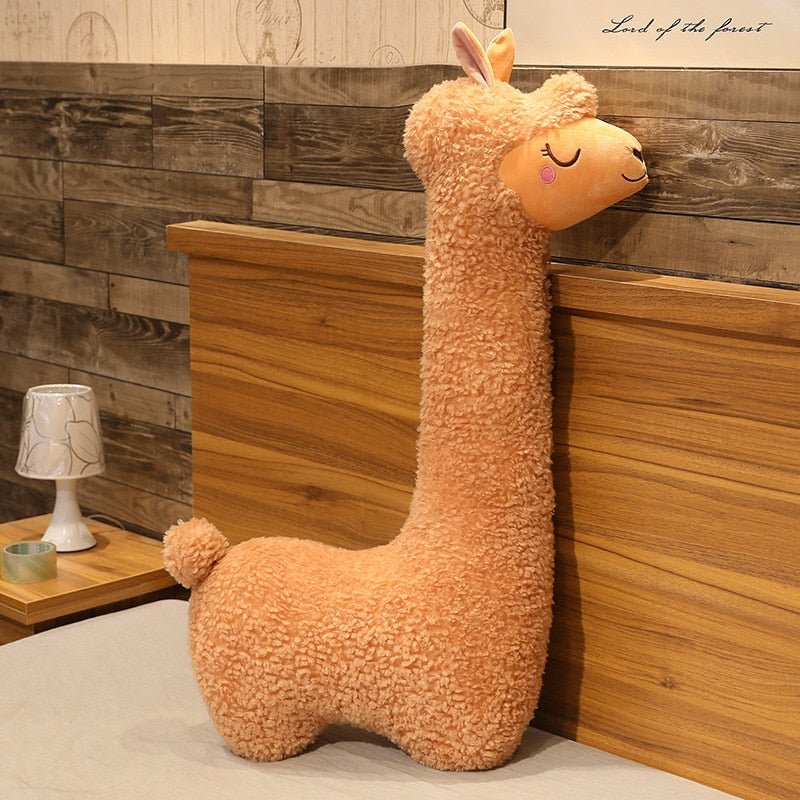 Zachte Alpaca Hoofdkussen voor Zijslapers Extra Groot