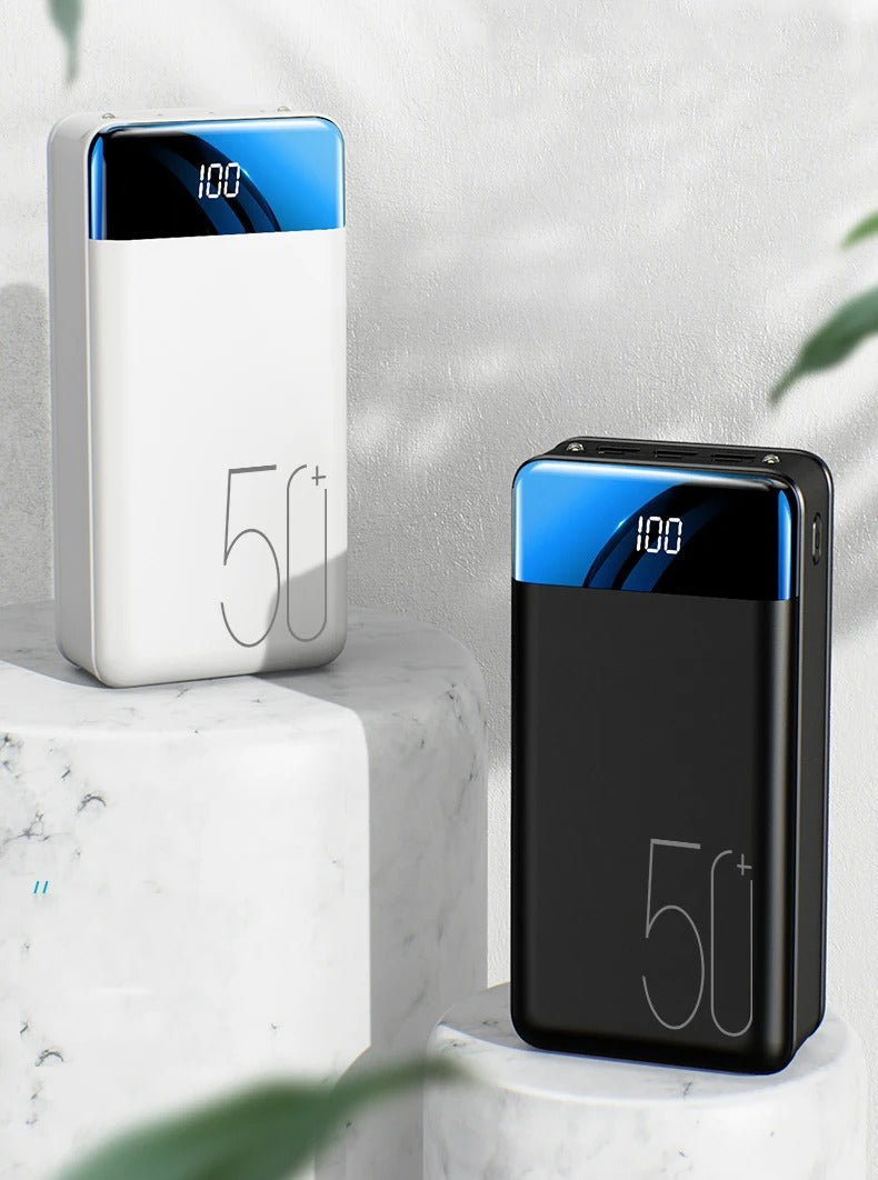 Krachtige 50000mAh Power Bank Super Snelle Oplader voor Telefoon en Laptop