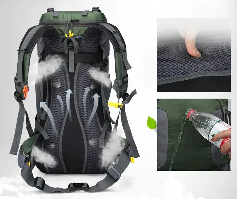 Waterdichte Rugzak 60L Grote Reistas