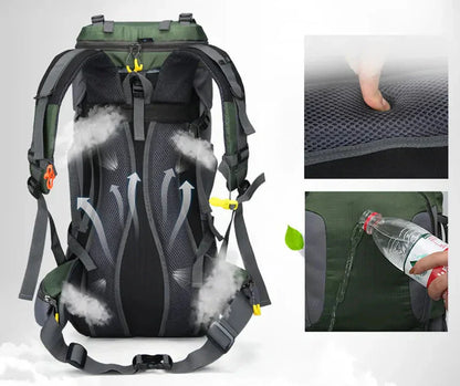 Waterdichte Rugzak 60L Grote Reistas