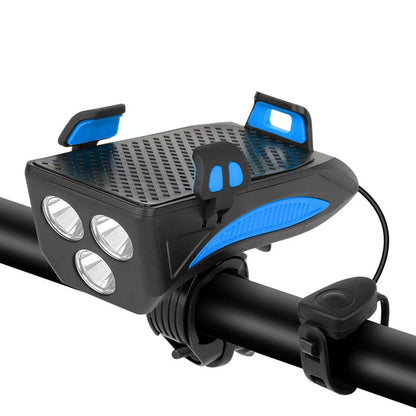 Fietslamp 4-in-1 met Powerbank en Telefoonhouder LED