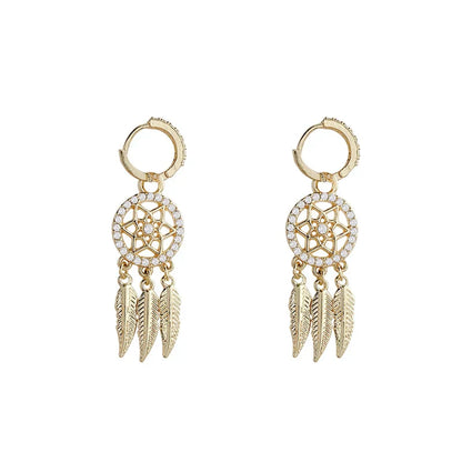 Gouden Oorbellen 14K Elegante Verfijning