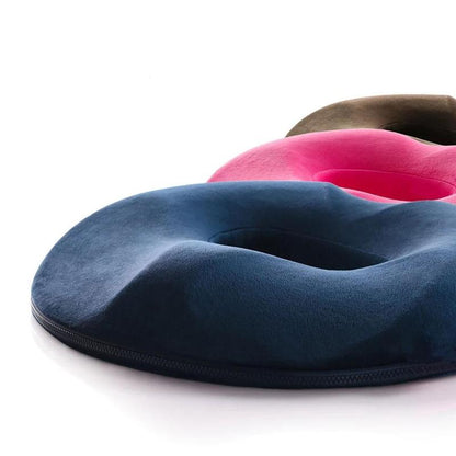 Zitkussen Memoryschuim Donutvorm voor Rugpijn Verlichting