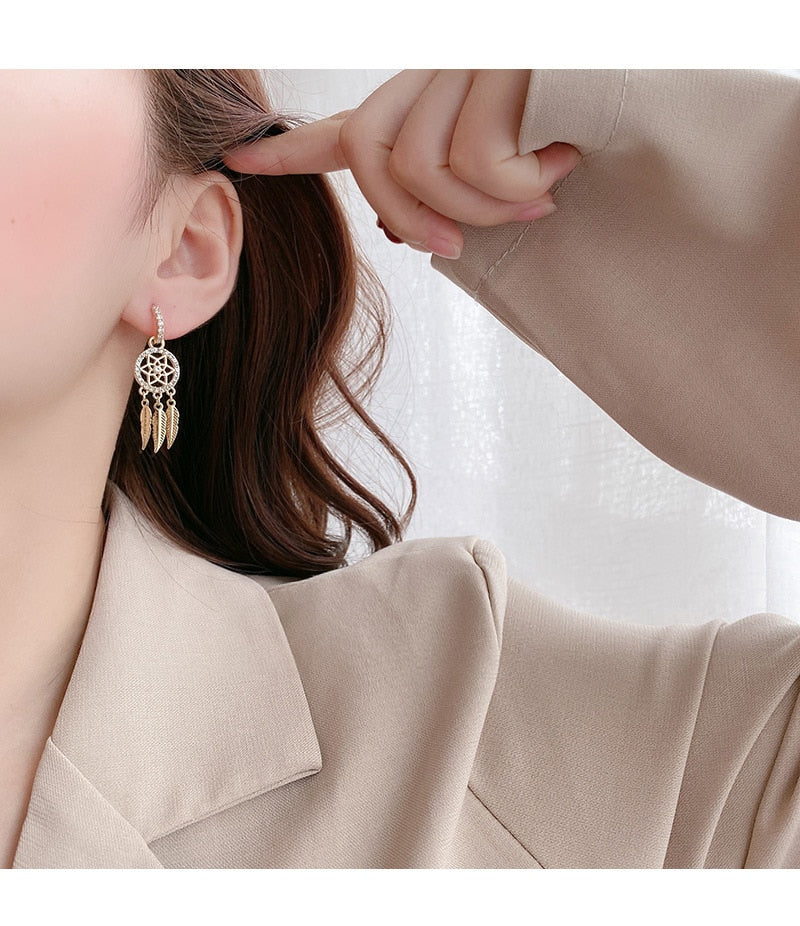 Gouden Oorbellen 14K Elegante Verfijning