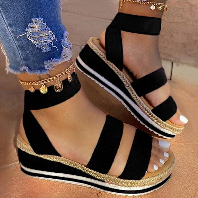 Vrouwen Sandalen met Riempjes Zomer
