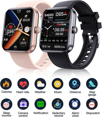 HealthSense Pro – Slimme gezondheidswatch met bloeddruk-, hartslag- en slaapmonitoring 7