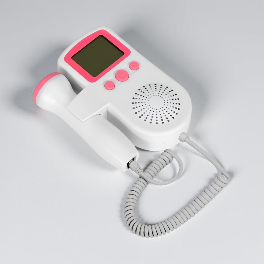 Baby Hartslagmeter Fetal Doppler Zwangerschap LCD Scherm