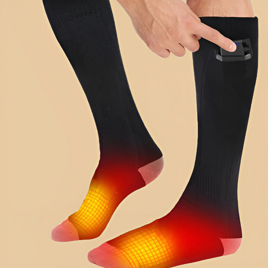HeatedSocksPro – Verwarmde sokken met oplaadbare batterij | 3 warmtestanden, thermische laag en 8 uur warmte 0