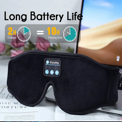 Bluetooth Slaapmasker met HD Geluid voor Ononderbroken Slaap