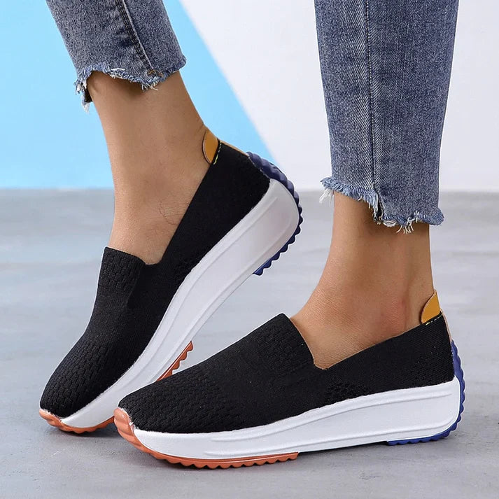 Variant image for Richy™ – Dames Loafers Zwart met Ademend Comfort en Orthopedische Ondersteuning-10