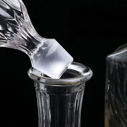 Kristallen Whiskey Decanter Luxe Karaf voor Whisky en Wijn