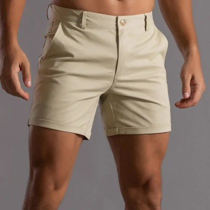 Heren Katoenen Shorts Comfortabel Zomer Chino Shorts