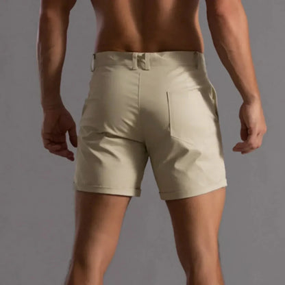 Heren Katoenen Shorts Comfortabel Zomer Chino Shorts