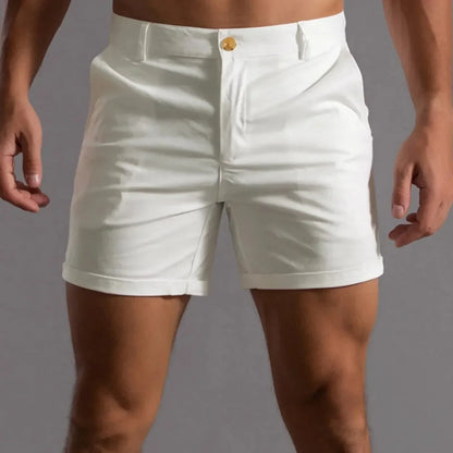 Heren Katoenen Shorts Comfortabel Zomer Chino Shorts