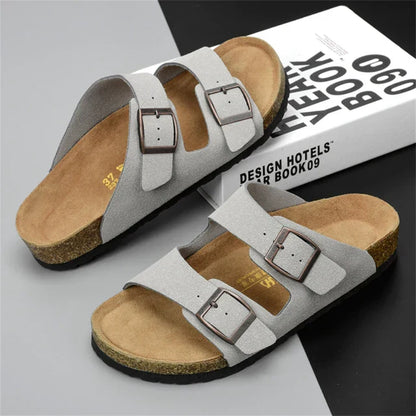 Heren Sandalen Leer Comfortabel Zomer Stijl
