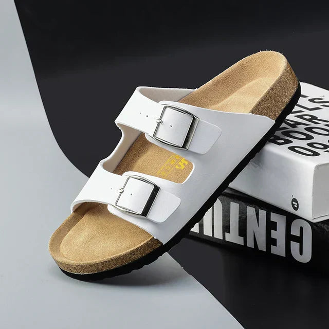 Heren Leren Sandalen Zomer Comfortabele Stijl