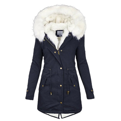 Vrouwen Winterjas Stijlvol Warm en Waterdicht